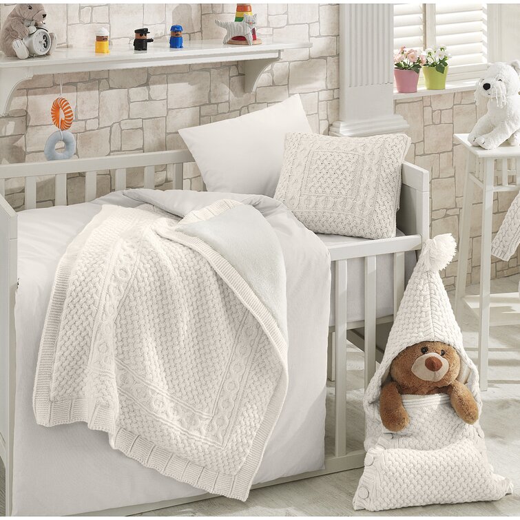 6 piece crib sales bedding set